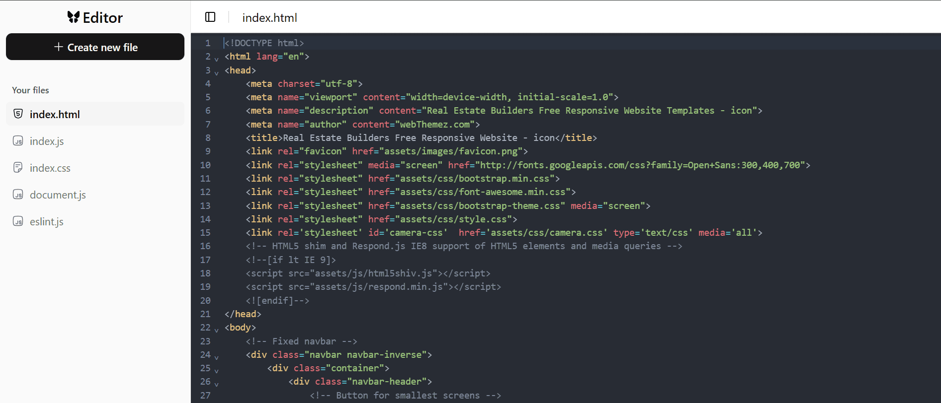 Imago Editor screenshot 1